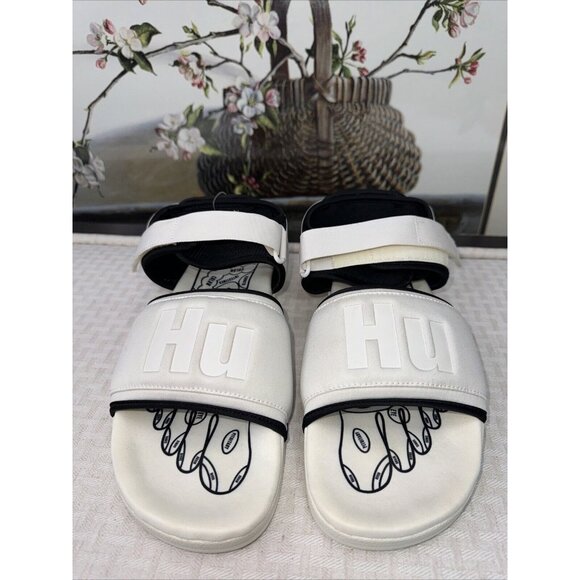 adidas Other - Adidas Adilette 2.0 HU Human Race Pharrell Off White | size 11 | GZ1891 Sandal